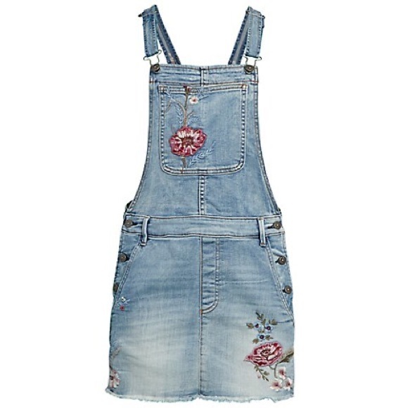 DRIFTWOOD Dresses & Skirts - Driftwood Embroidered Dress Overall Skirt size S